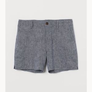 Linen blend Chino shorts